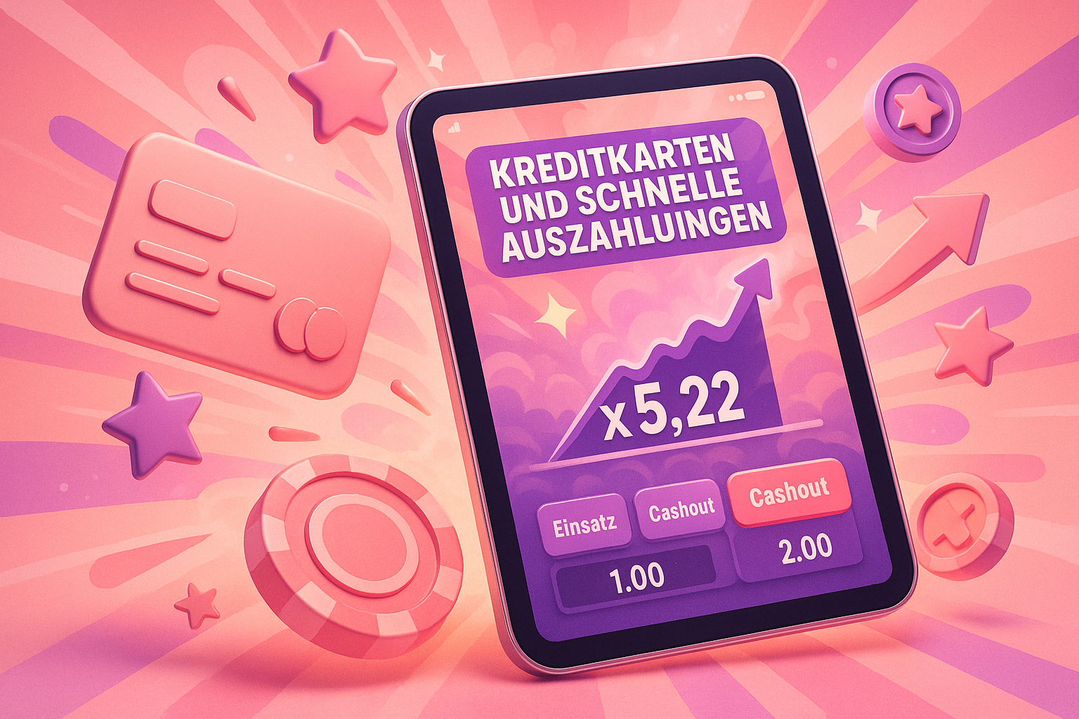 Kreditkarten und schnelle Auszahlungen